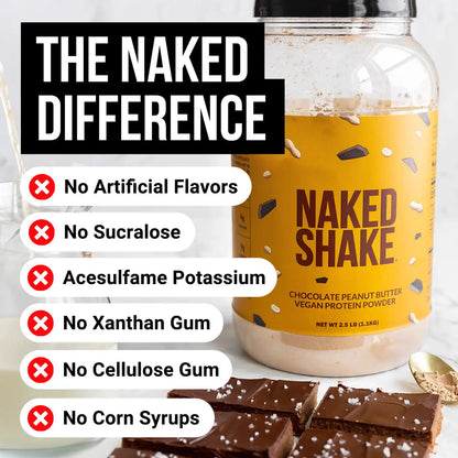 Chocolate PB Protein Shake | Naked Shake - 30 Servings