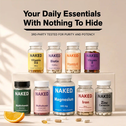 Daily Zinc Supplement | Naked Zinc Carnosine - 60 Capsules