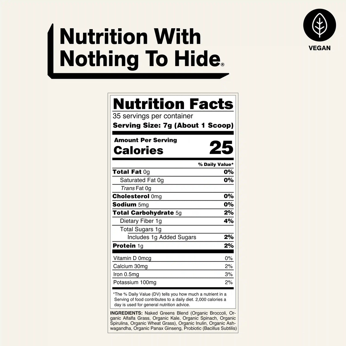 Green Superfood Powder | Naked Super Greens Powder